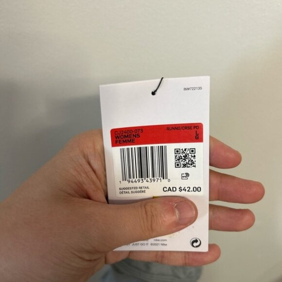 Nike Women’s Eclipse Grey Running Shorts - Picture 5 of 5